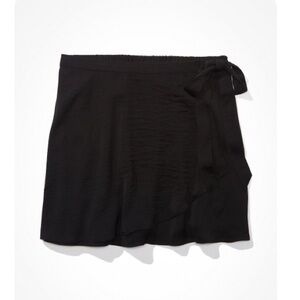 AE Silky Wrap Mini Skirt